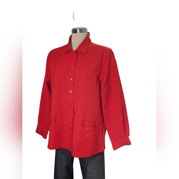 Alia Red Women's Jacket - Picture 10 of 16
